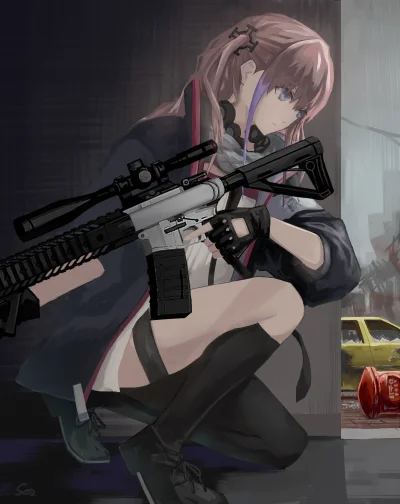 bakayarou - #randomanimeshit #girlsfrontline #ar15 #animeart #