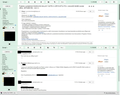 majlo1985 - Jako że mam już OPO, to sprzedaję na Allegro swojego Note'a 2. Dostałem o...