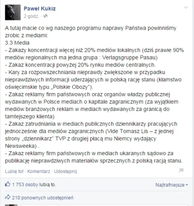 niesubordynowany - Co ten Kukiz?

#kukiz #polityka #facebookcontent #media