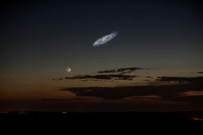 MarekAntoniuszGajusz - Gdyby tylko Andromeda była jaśniejsza to moglibyśmy podziwiać ...