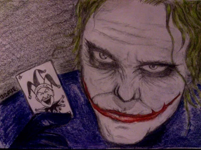 DiaboliqueKitteh - 12/365 - Karta do gry - krzywy Joker

#365styczen