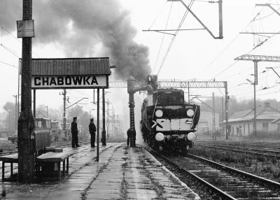 niemiec - Ty2-911 podczas wodowania w Chabówce przy obsłudze pociągu z Krakowa do Lim...