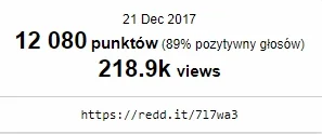 Reepo - @NowyLepszySzatan667: ja mogę tylko, 220k