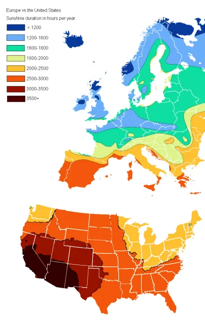 Gorion103 - Nasłonecznienie Europy i USA:


#mapporn ##!$%@? #ciekawostki