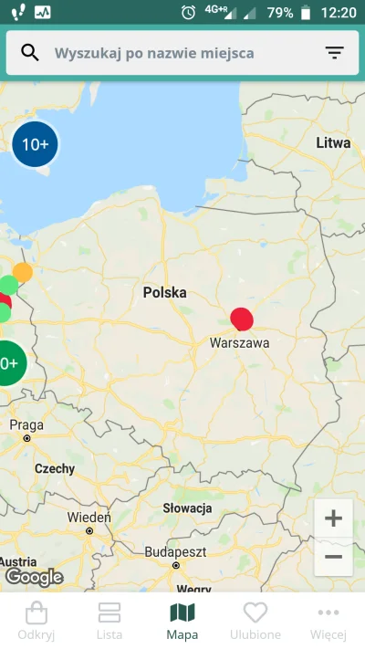 dyniel - Tak wygląda mapa miejsc w Polsce, które oferują produkty przez #toogoodtogo ...
