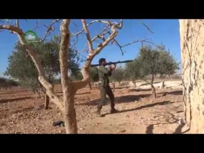 FrankJUnderwood - Rebelianci z Legionu Sham + tureckie M60T vs. ISIS w Qabasin
#syri...