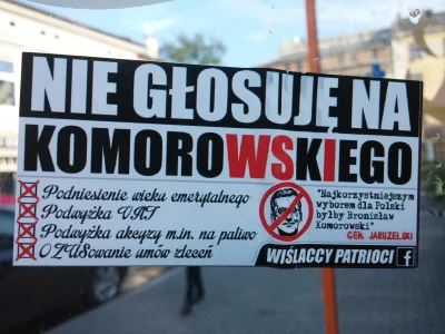 Szczebaks - #komorowski #wybory #wsi #krakow