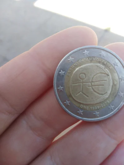 karmelkowa - Patrzcie jaka dziwna #moneta 2e #numizmatyka #grecja