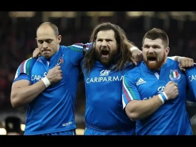 P.....n - a dzisiaj grają Włosi #italia #hymn #rugby #pozytywnie #p6n