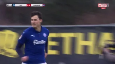 nieodkryty_talent - Holstein Kiel [1]:0 Hamburger SV - Janni Serra
#mecz #golgif #2b...