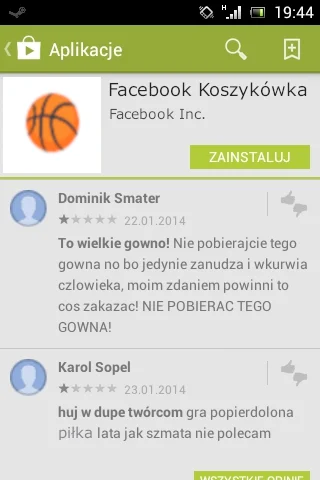 Dokkblar - #facebook #messenger #heheszki #komentarzezgoogleplay