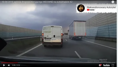 K.....k - Kto tu komu siedzi na zderzaku ? 2-3 metry odstępu przy 90-100 km/h kiedy p...