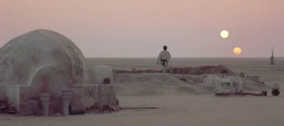 n.....b - Heh, Tatooine. Facet codziennie widział dwa słońca. Bomba!