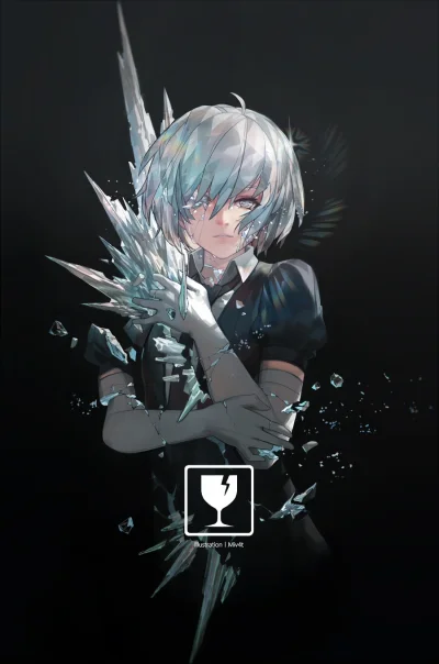 wykopowyon - OSTROŻNIE! (ʘʘ)
#randomanimeshit 
#diamond
#housekinokuni
#pixiv &