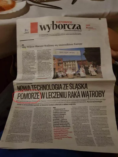 Maneharno - Raka można dostać od czytania prasy, ale w przyszłości Pomorze Śląsk i Ma...