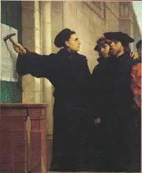 Destr0 - 31 października 1517 roku Marcin Luter ogłosił w Wittenberdze swoje 95 tez.
...