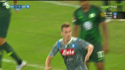 Ziqsu - Arek Milik z bramką w meczu towarzyskim (Napoli vs Wolfsburg)

#mecz #golgi...