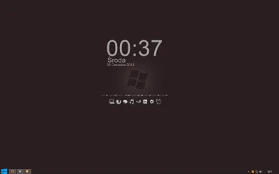 Misiekq21 - #pokazpulpit #windows8 #rainmeter