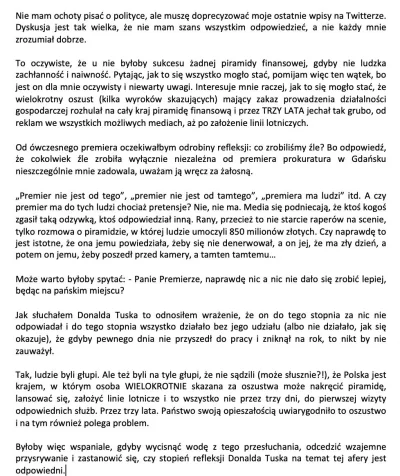 tomekwykopuje - Krzysztof Stanowski napisał tekst, który bardzo trafia w punkt na tem...