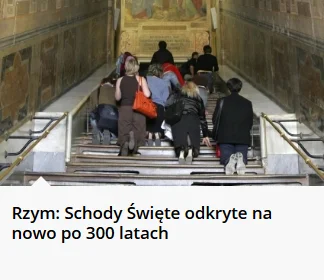 MichalLachim - Święte Schody

 Po prawie trzech wiekach jedną z największych relikwi...