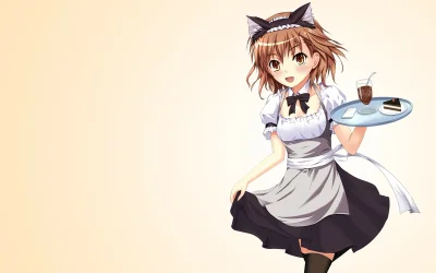 Hajak - ( ͡º ͜ʖ͡º)
#randomanimeshit #misakamikoto #raildex #neko #maid