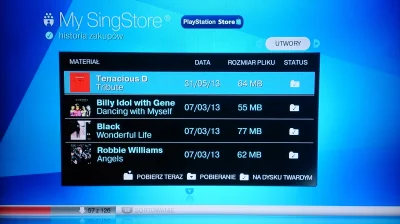 Z.....n - Dzień moja #ps3 mocno nie pracuje, bo ściąga wszystkie zakupione piosenki z...