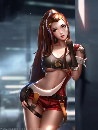 l.....f - #overwatch #brigitte # #anime