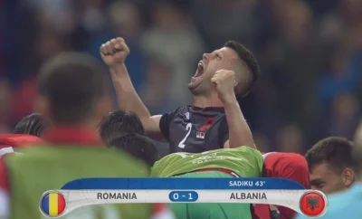 vajroos - 1 bramka Albanii w jakichkolwiek finałach. Dzisiaj nie ważne jak się mecz s...