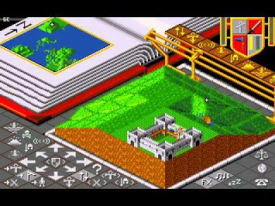 world - Populous. Protoplasta Minecrafta. Amiga. 25 lat temu.
#gry #amiga #minecraft...