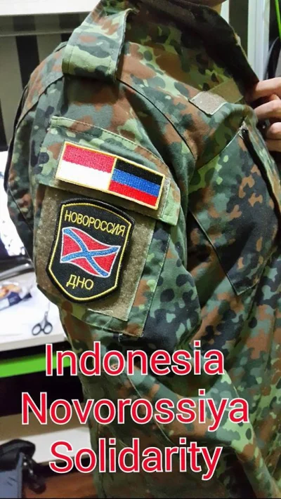 konradinio - Indonezyjski żołnierz Noworosji :P

#rosja #ukraina #donbas #donieck #no...