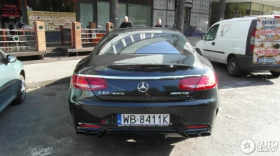superduck - #mercedes #s63amg coupe spotkany dziś w Wawie.
A mówią, że bieda :) Więc...