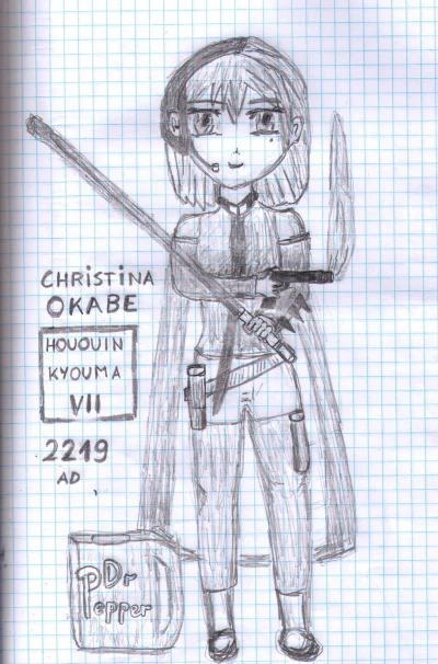 80sLove - Poznajcie Christinę Okabe - urodzonego w 2 stycznia 23,02 stulecia Wiecznoś...