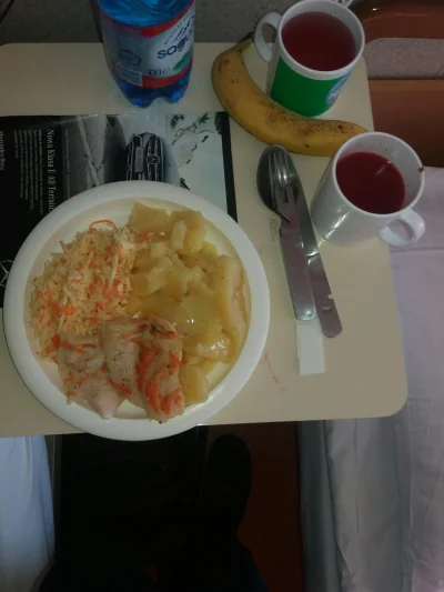 Kwassokles - #szpital #jedzenie #zdrowie Kolejny szpitalny obiad ziemniaki ryba i sur...