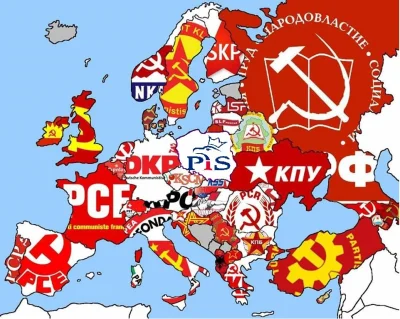 Matyson - Loga europejskich partii komunistycznych
#heheszki #polityka #bekazlewactw...