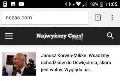 jacekKobr - @Zashi: Musiałby zacząć od redakcji nczas.com xD