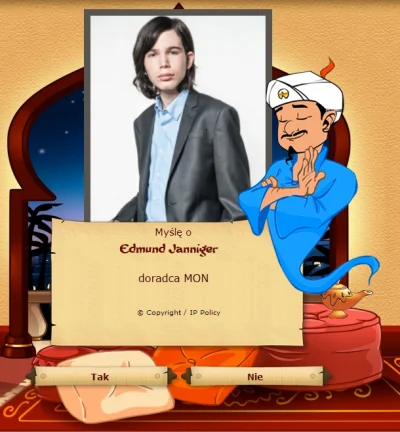 Kanczyl - Jest już #dzieciakzmonu
#akinator