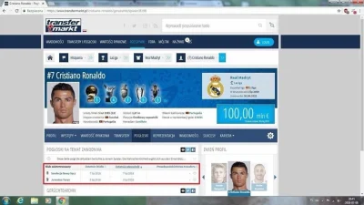 A.....9 - Jakiś turbo fake czy o co cho? Xd #ronaldo #transfery