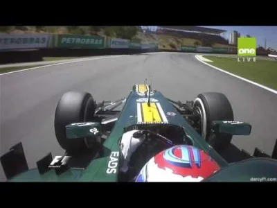 jaxonxst - Vitaly Petrov podczas GP Brazylii 2012. Podczas tego wyścigu zajmie 11 mie...