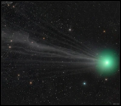 cruc - #kometa #lovejoy autorem zdjęcia jest astronom amator Damian Peach
#astronomi...