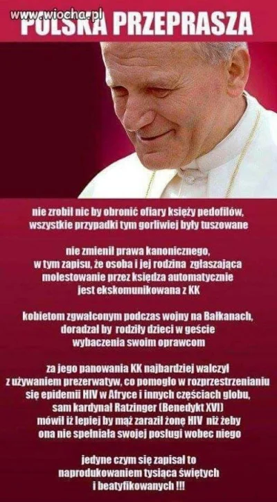p.....k - #bekazkatoli #bekazprawakow #religia #papiezaobrazajo #heheszki