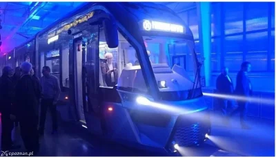 w.....o - Modertrans zaprezentował dzisiaj prototyp w 100% niskopodłogowego tramwaju
...
