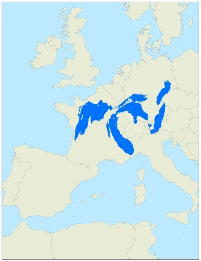 G.....e - Gdyby Wielkie Jeziora znajdowały się w Europie
#kolekcjaintrygujacychmap <...