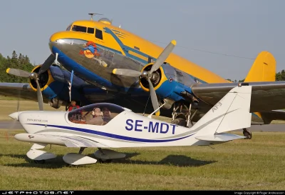 mikii77 - Polski samolocik(aero at-3) na tle legendy(douglas dc-3)( ͡º ͜ʖ͡º)
#genera...
