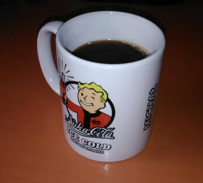 Mpocieszka - Kawusia jest można zaczynać :)


#fallout4 
#fallout