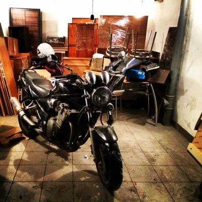 Gosztyl - Zawsze chciałem mieć garaż ##!$%@? na #motocykle... ( ͡º ͜ʖ͡º)