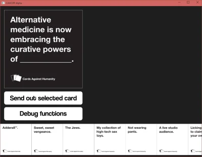 kacperski1 - Nie stać mnie na #cardsagainsthumanity, więc robię to ( ͡º ͜ʖ͡º) 
#game...