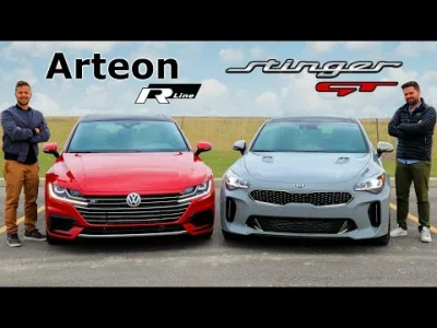 tylkoatari - 2020 Kia Stinger GT vs Volkswagen Arteon R-Line // $50,000 Face Off

b...