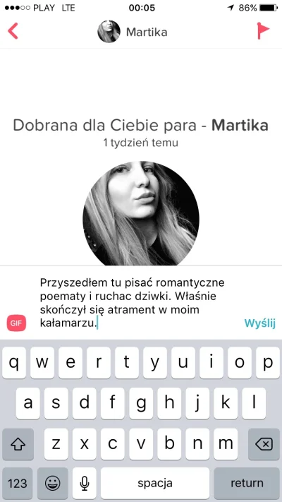 SzkolneKontoWykopowe - Polecam. Działa w 90% przypadków 
#tinder #podrywajzwykopem