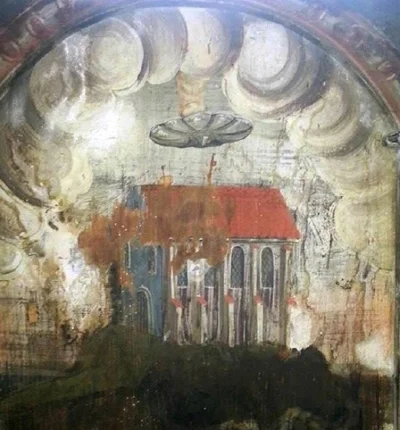 R2D2zSosnowca - Podobny co? 

Fresk w klasztorze Biserica Manastirii w mieście Sighis...