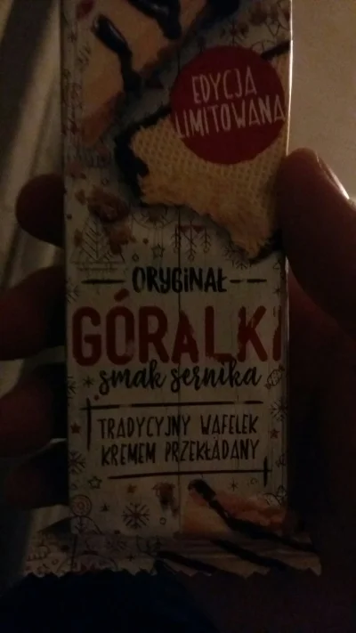 IcouldBeAnyone - #goralki #sernik #slodycze #wafelkigoralki
W końcu je dorwałem.